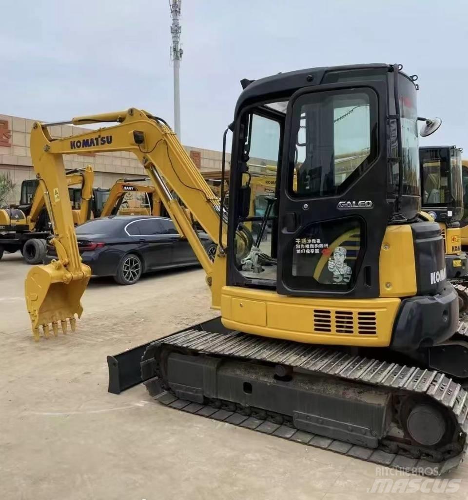 Komatsu PC 55 Mini kotrók < 7t