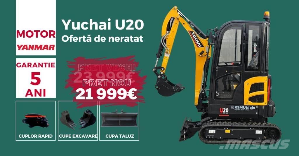Yuchai U20 Mini kotrók < 7t