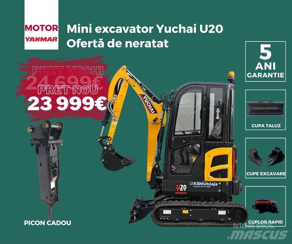 Yuchai U20 Mini kotrók < 7t