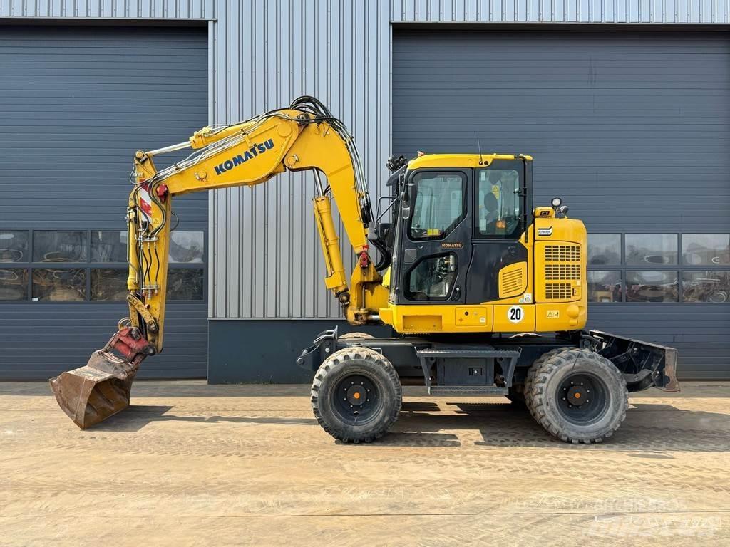 Komatsu PW118MR-11 Gumikerekes kotrók