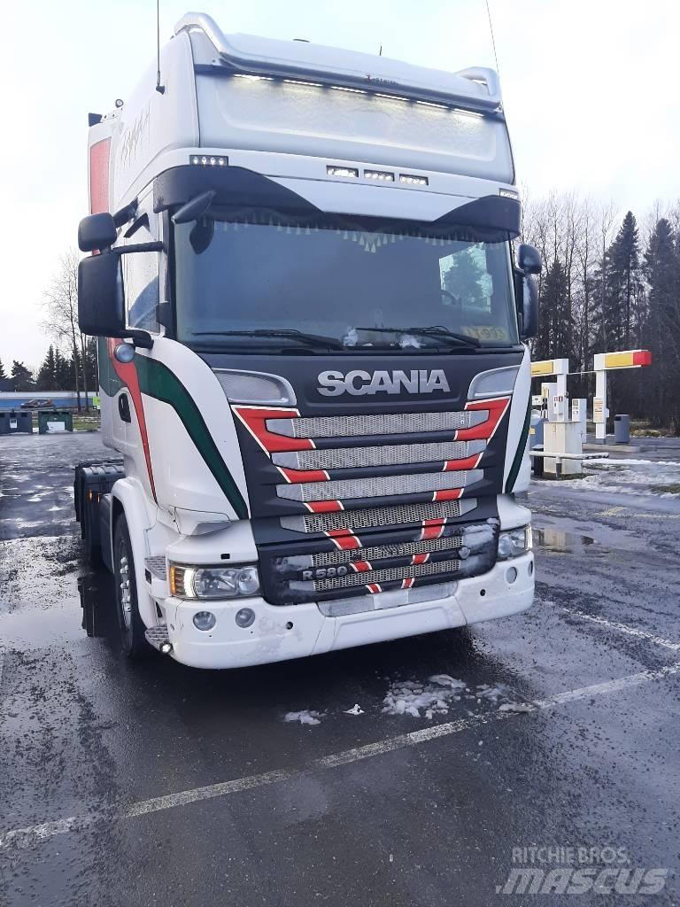 Scania R 580 Nyergesvontatók