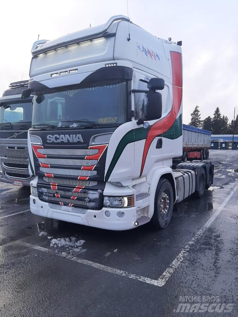 Scania R 580 Nyergesvontatók
