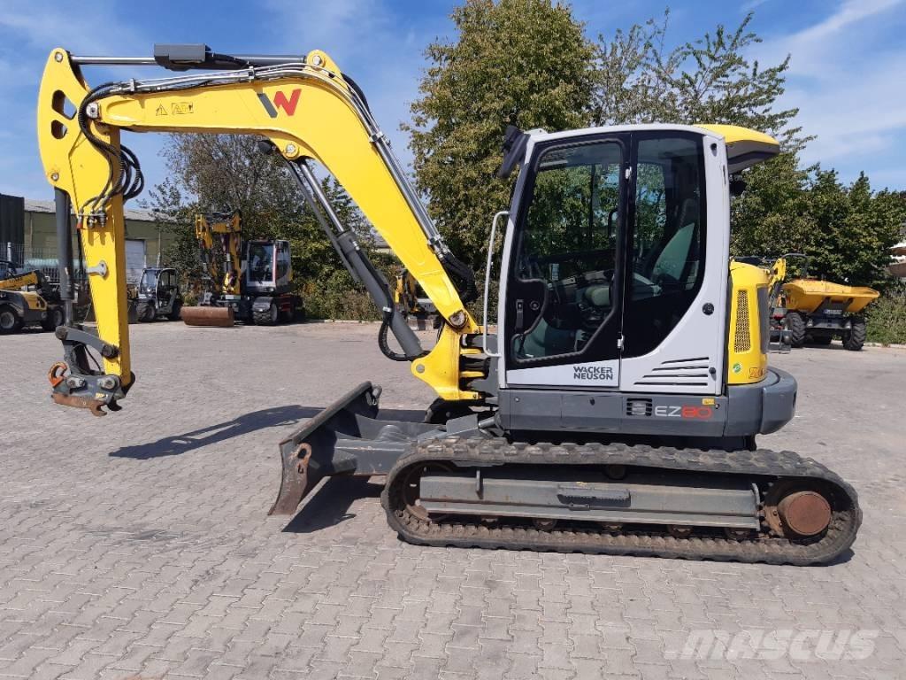 Wacker Neuson EZ80 Lánctalpas kotrók