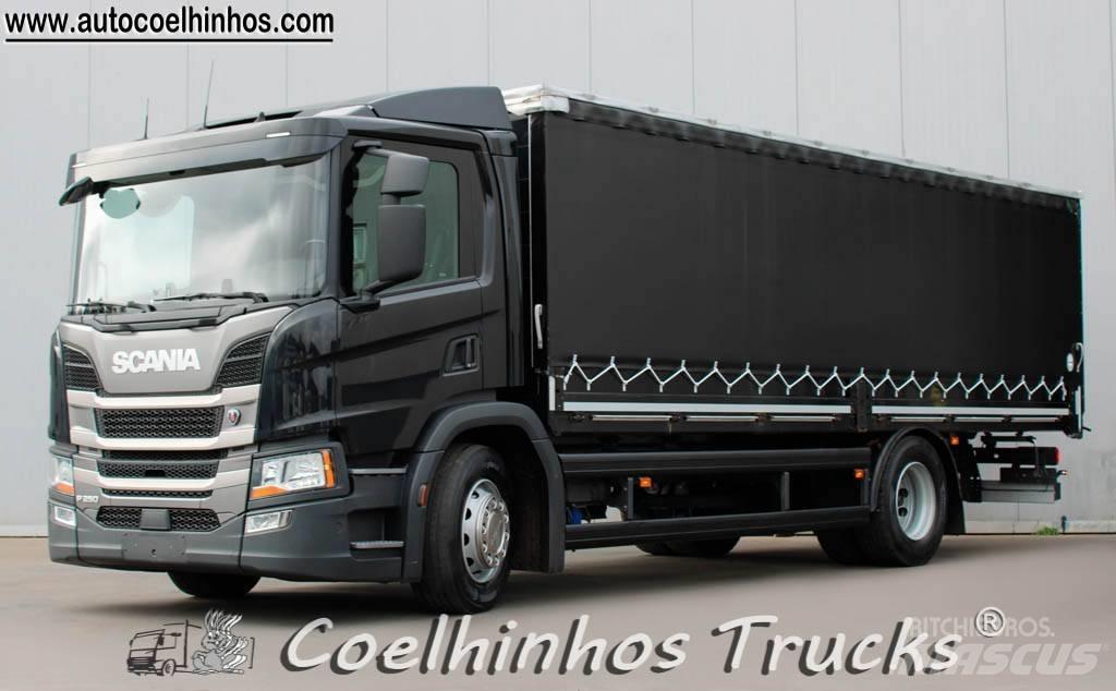 Scania P 250 Elhúzható ponyvás
