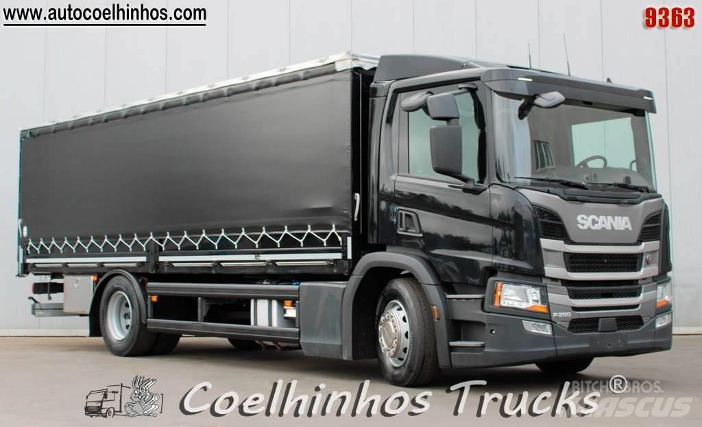 Scania P 250 Elhúzható ponyvás