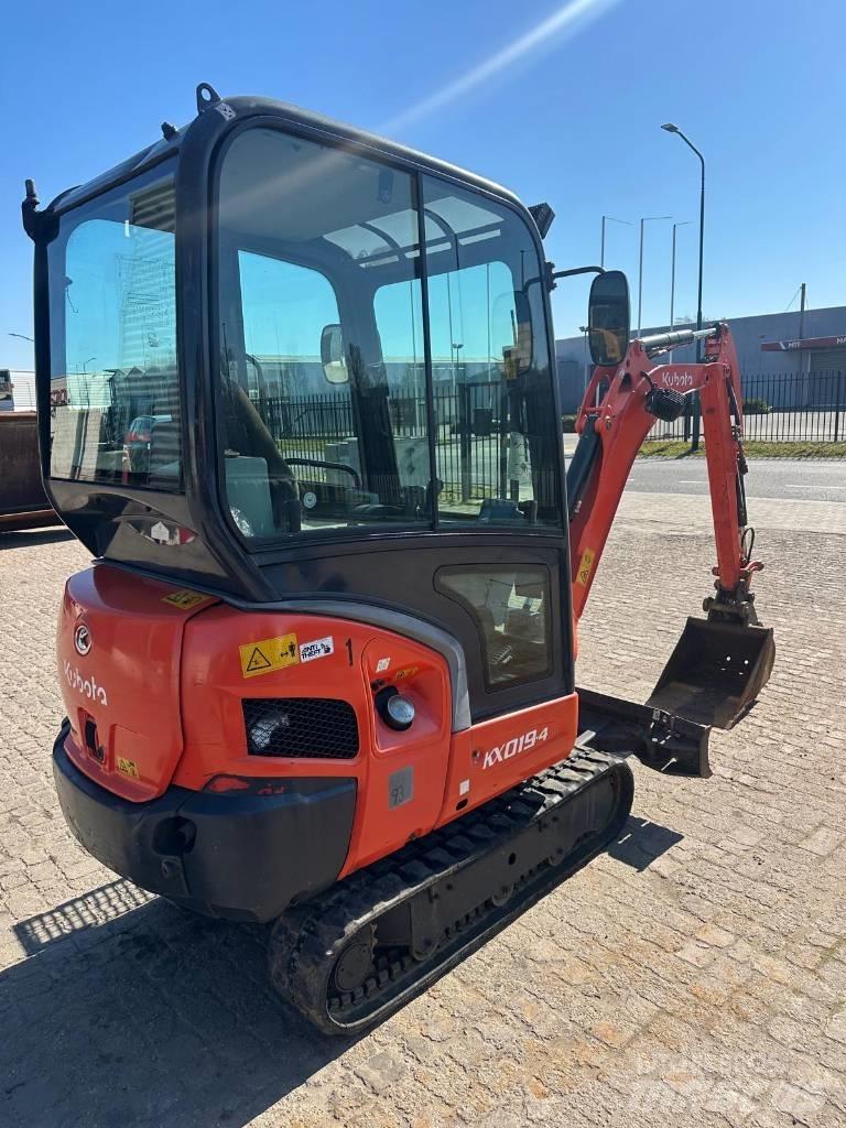 Kubota KX 019-4 Mini kotrók < 7t