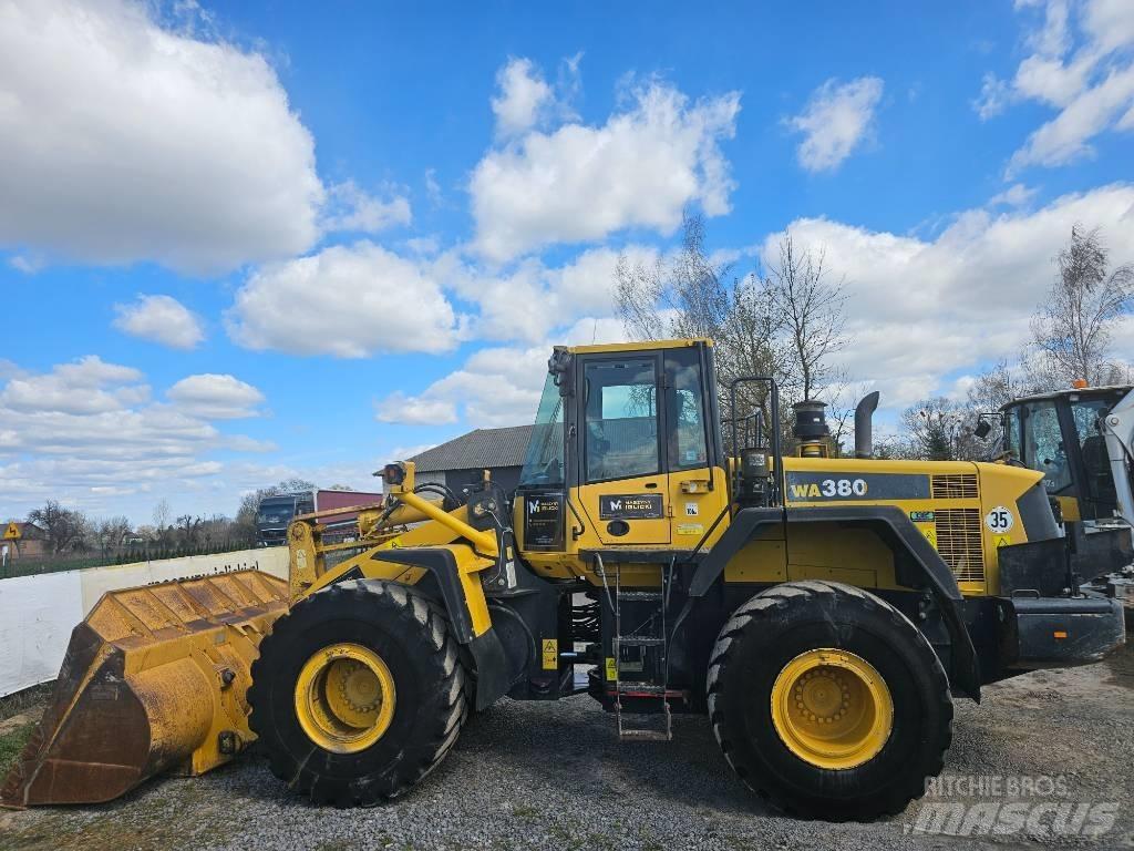 Komatsu WA 380-6 Gumikerekes homlokrakodók