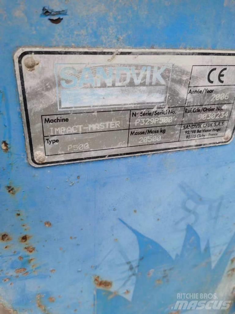 Sandvik P500 Törőgépek
