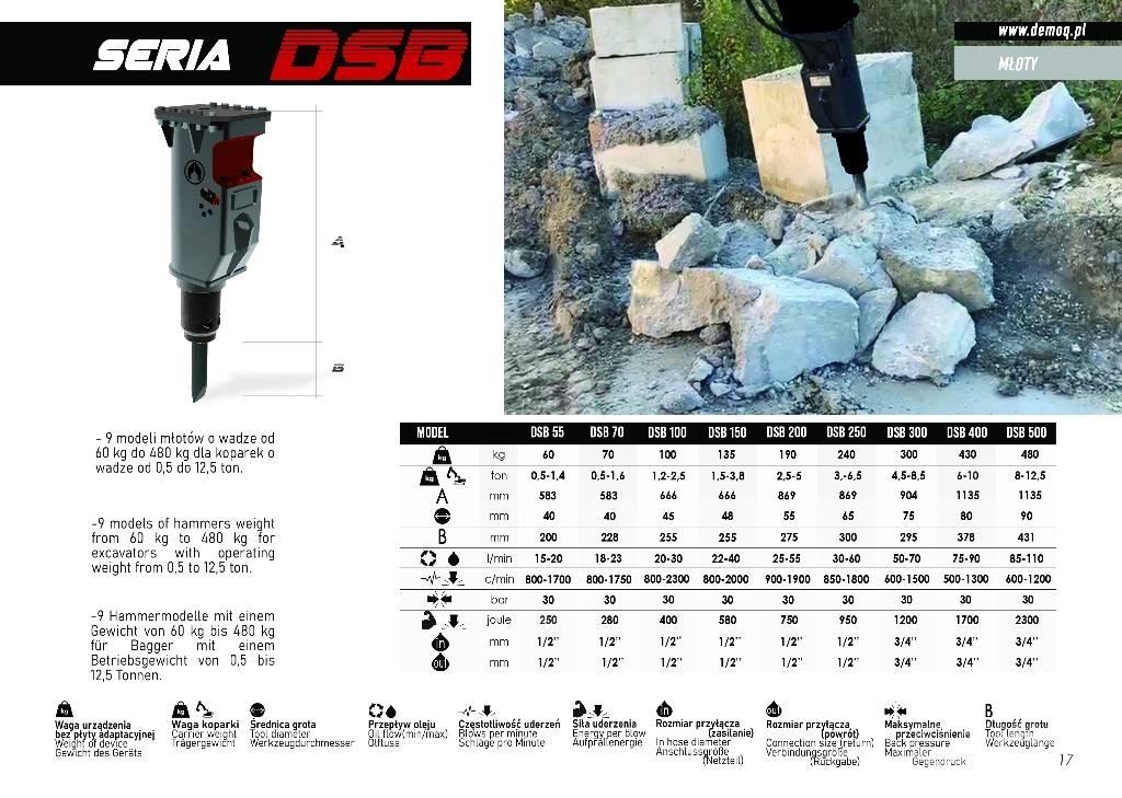  DEMOQ DSB200 Fejtőgépek