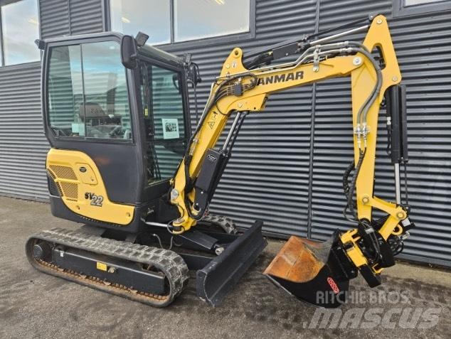 Yanmar sv22 Mini kotrók < 7t