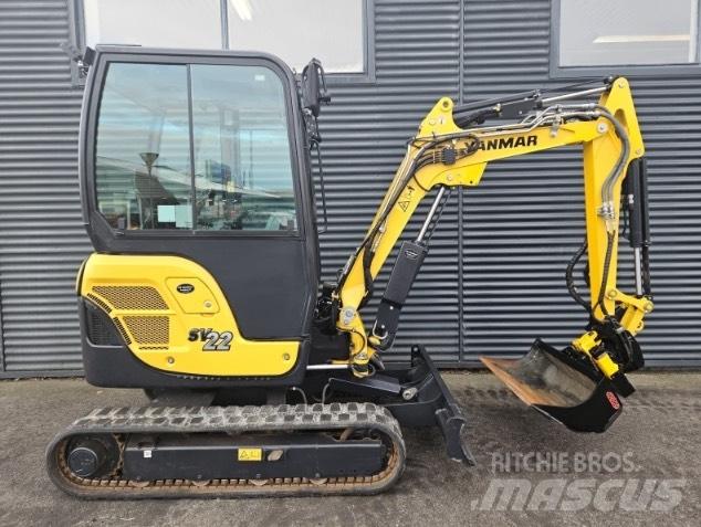Yanmar sv22 Mini kotrók < 7t