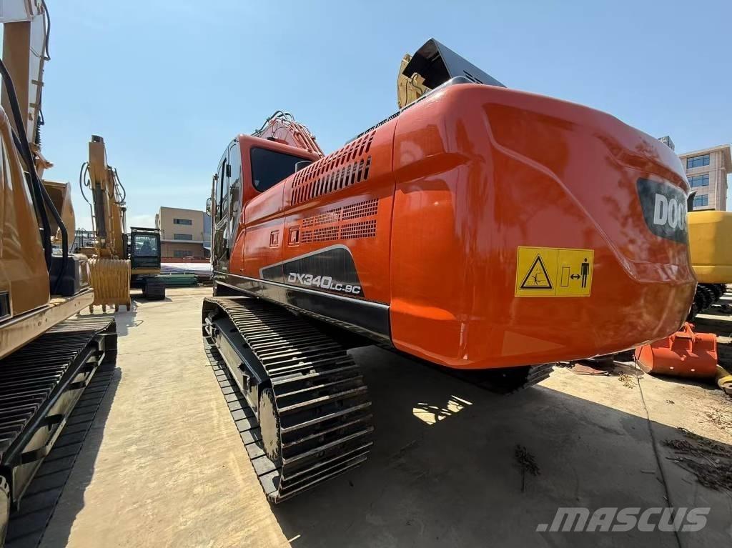 Doosan DX 340 Lánctalpas kotrók