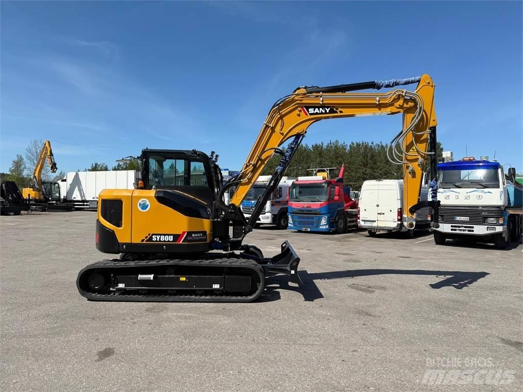 Sany SY80U Közepes (midi) kotrók 7 t - 12 t