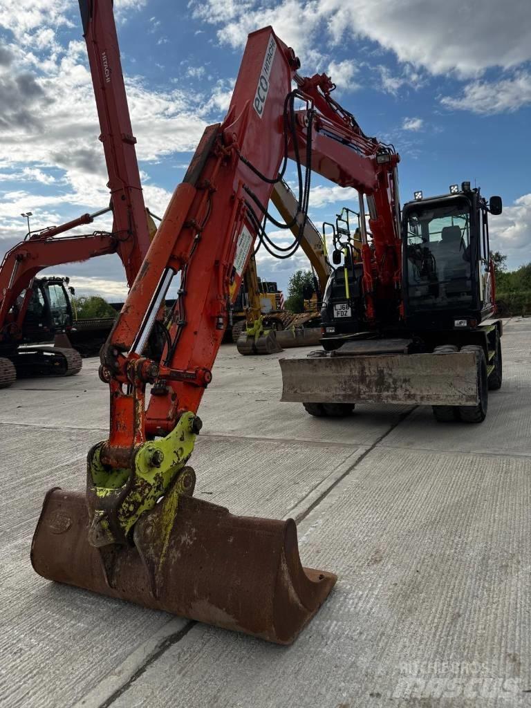 Hitachi ZX 145 W-6 Gumikerekes kotrók