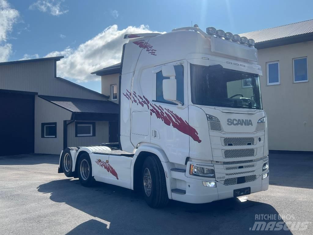 Scania R 540 A6X2NB Nyergesvontatók