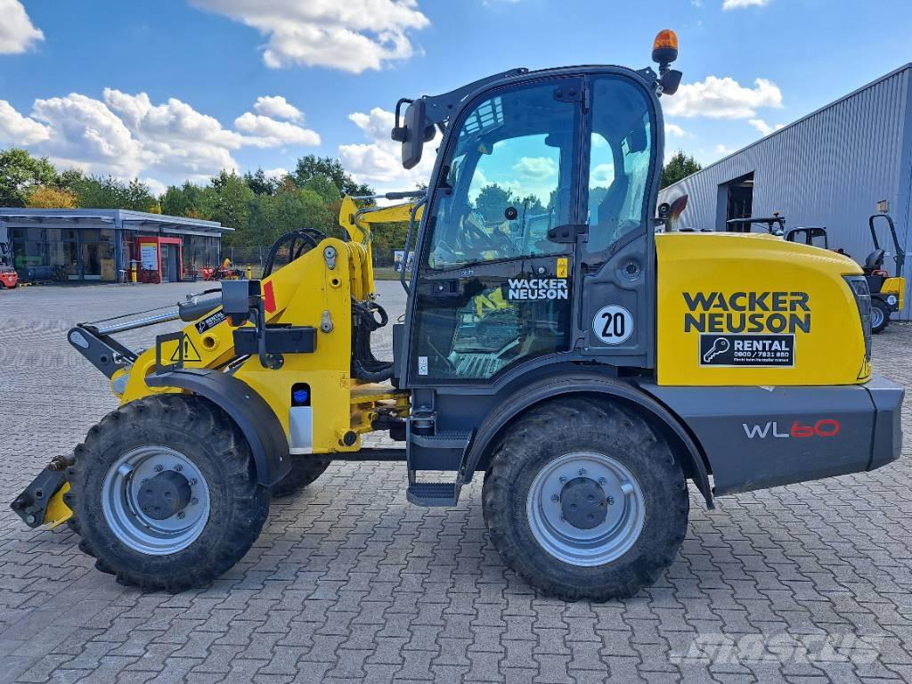 Wacker Neuson WL60 Gumikerekes homlokrakodók