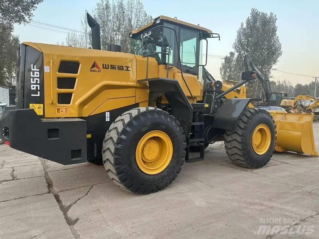 SDLG L 956 F Gumikerekes homlokrakodók