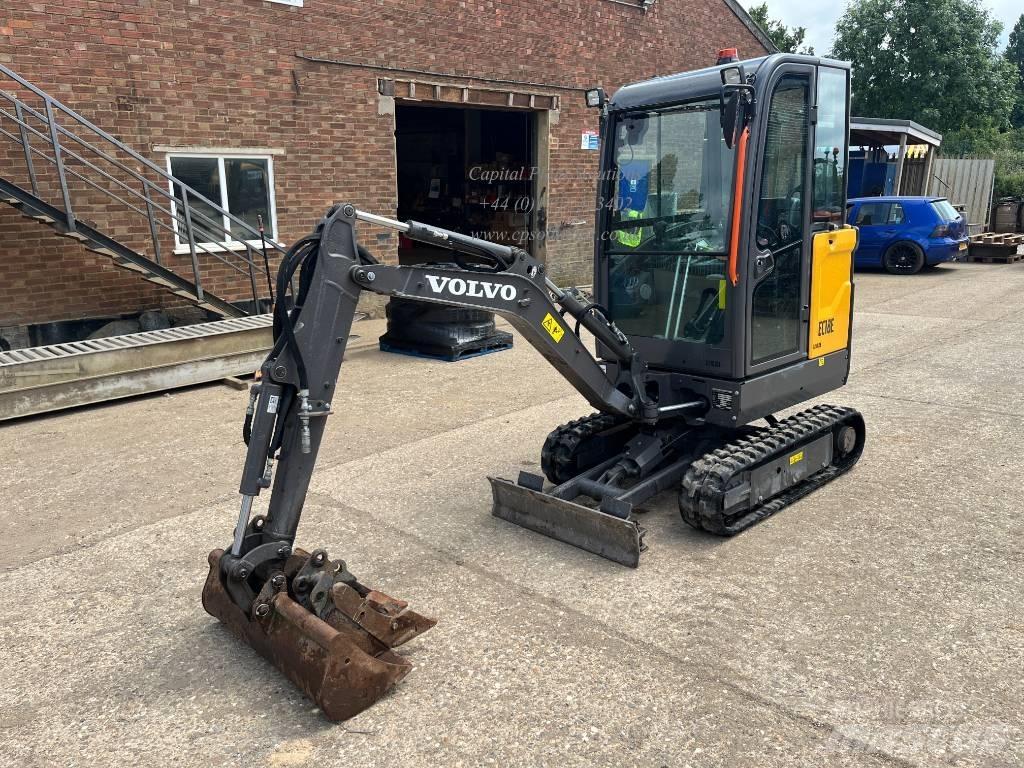 Volvo EC 18 E Mini kotrók < 7t