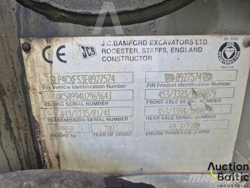 JCB 4 CX Kotrórakodók