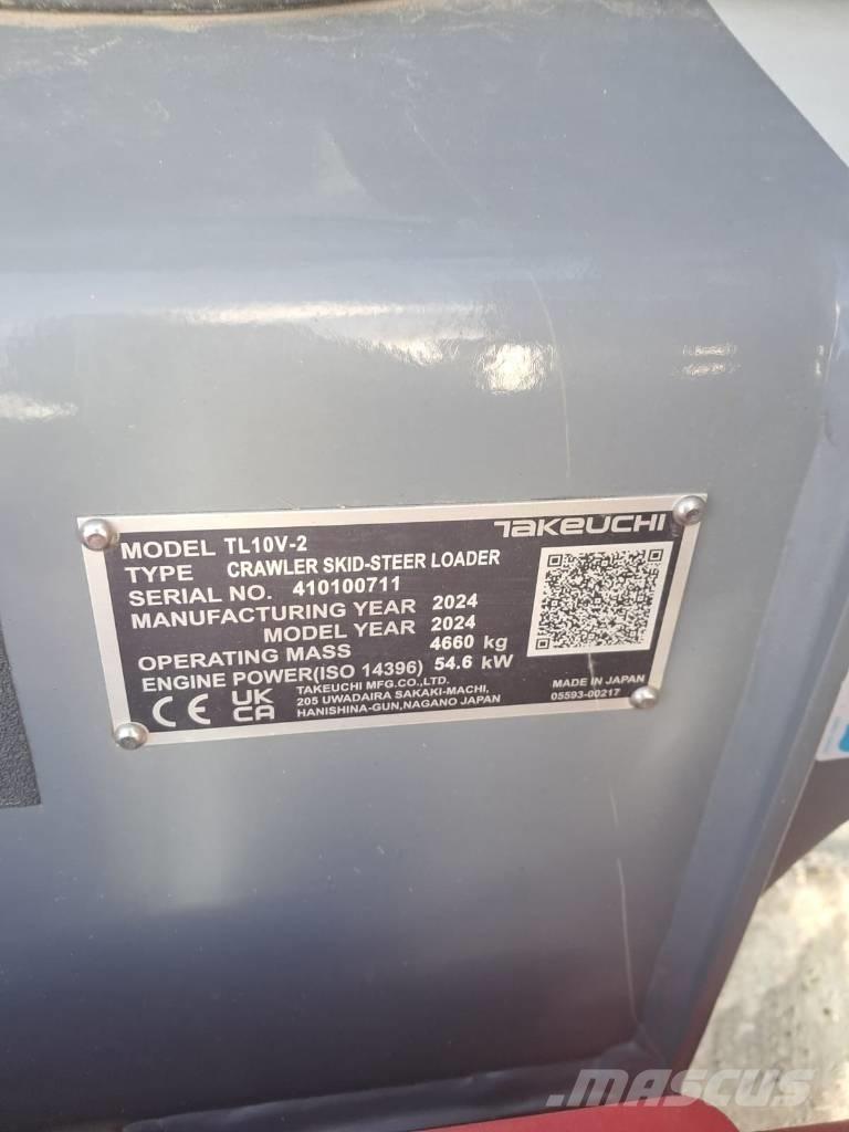 Takeuchi TL10 V2 Lánctalpas homlokrakodók