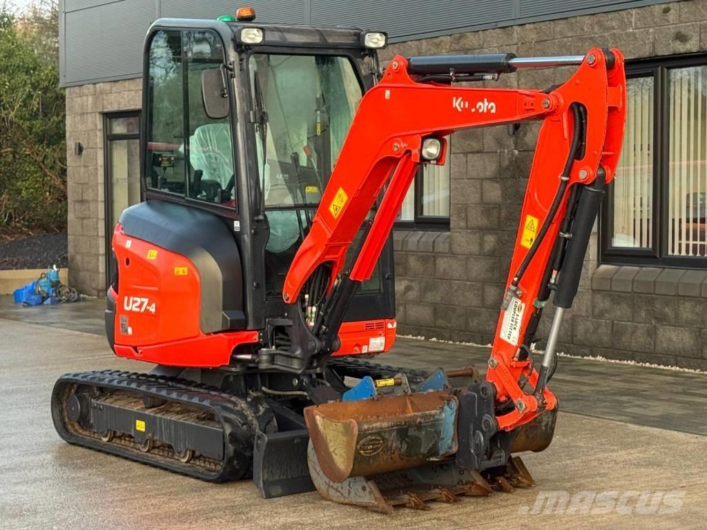 Kubota U 27-4 Mini kotrók < 7t