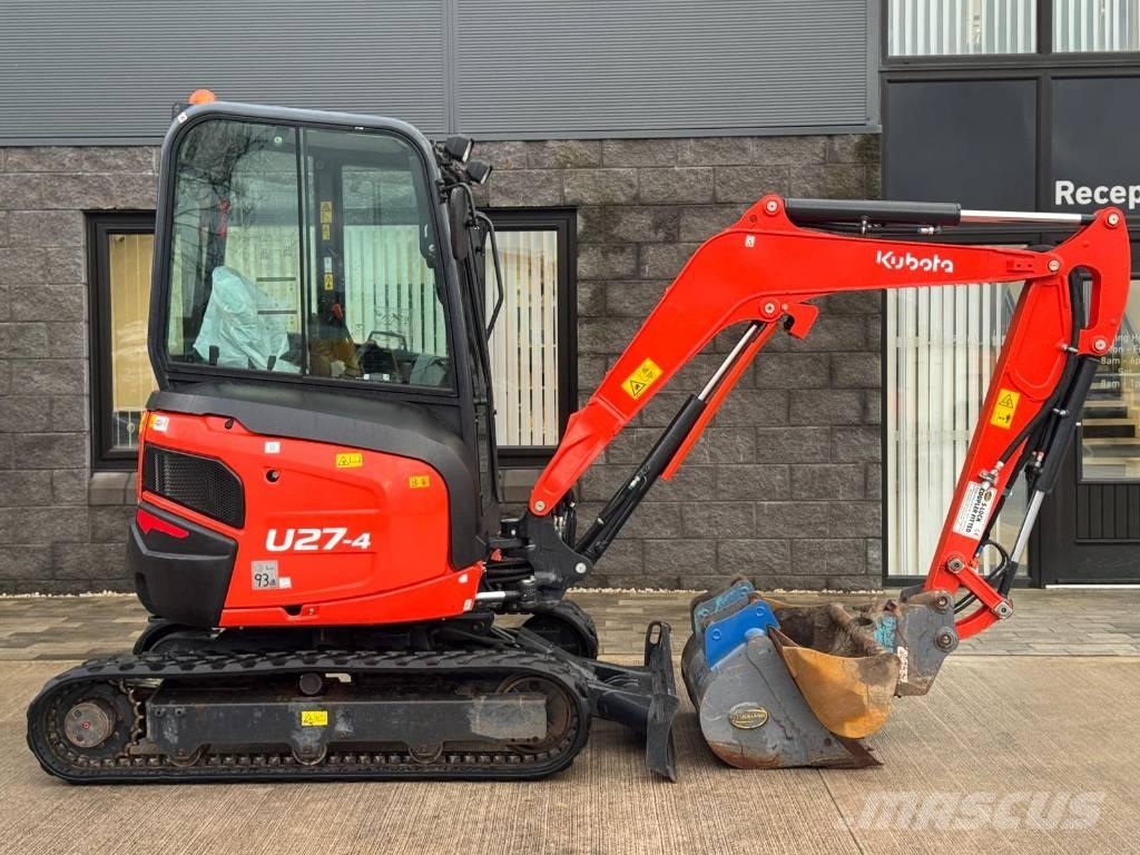 Kubota U 27-4 Mini kotrók < 7t