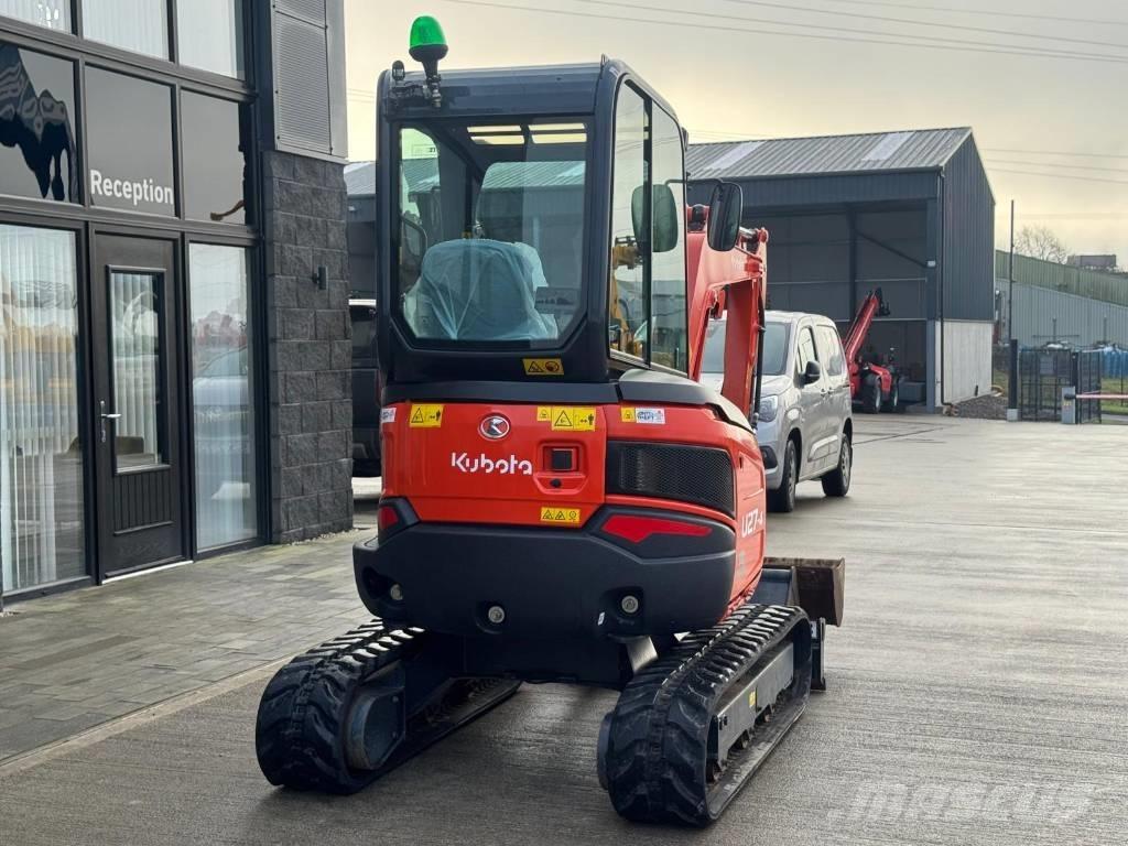 Kubota U 27-4 Mini kotrók < 7t