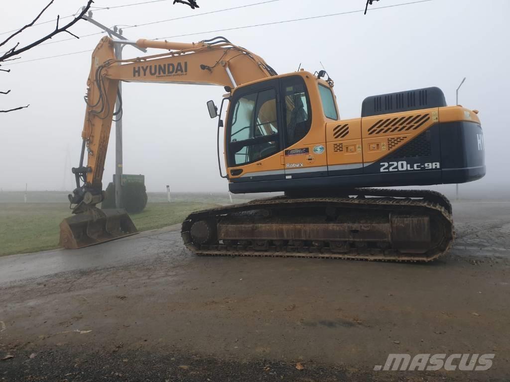 Hyundai R 220 LC-9A Lánctalpas kotrók