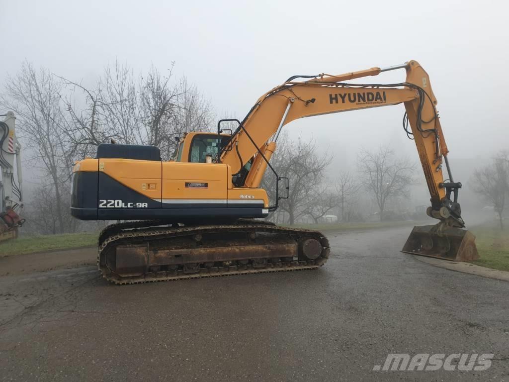 Hyundai R 220 LC-9A Lánctalpas kotrók