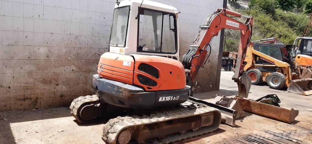 Kubota KX 161-3 Mini kotrók < 7t