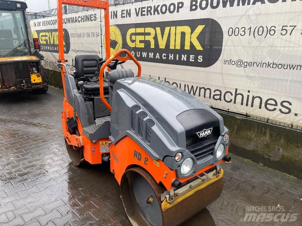 Hamm HD 8 VV Ikerdobos hengerek