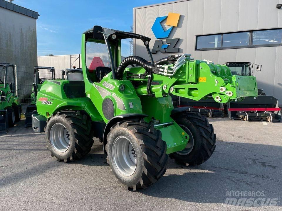 Avant 860 i Gumikerekes homlokrakodók