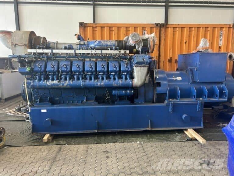 Deutz TBG 620V16 Gáz Áramfejlesztők