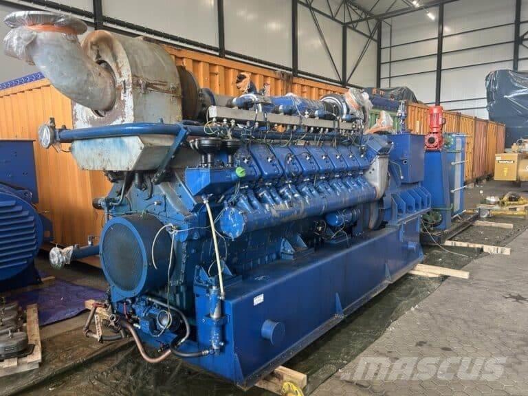 Deutz TBG 620V16 Gáz Áramfejlesztők