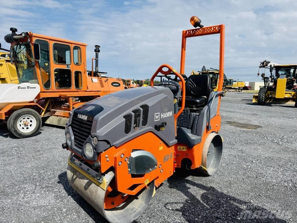 Hamm HD 8 VV Ikerdobos hengerek