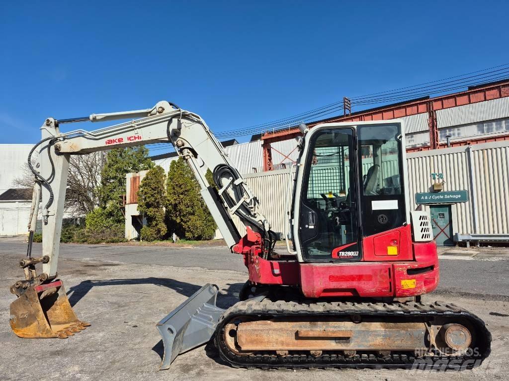 Takeuchi TB 280 FR Lánctalpas kotrók