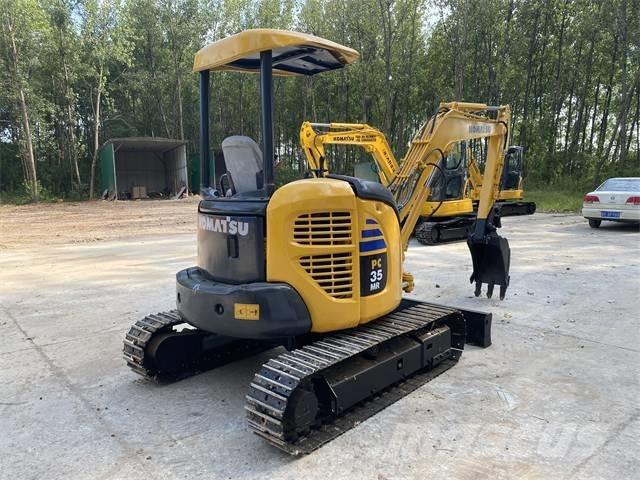 Komatsu PC 35 MR Mini kotrók < 7t