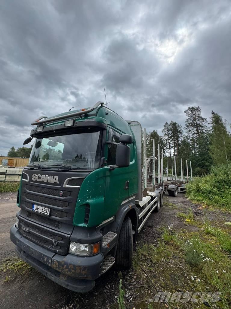 Scania R 500 Rönkszállító teherautók