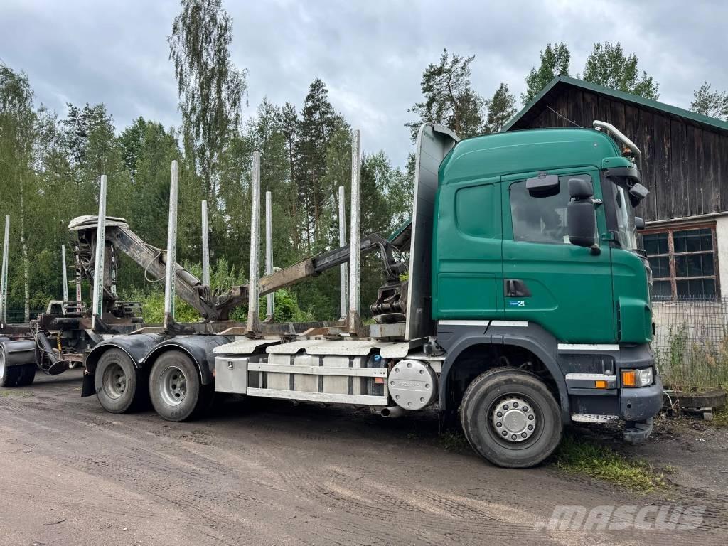 Scania R 500 Rönkszállító teherautók