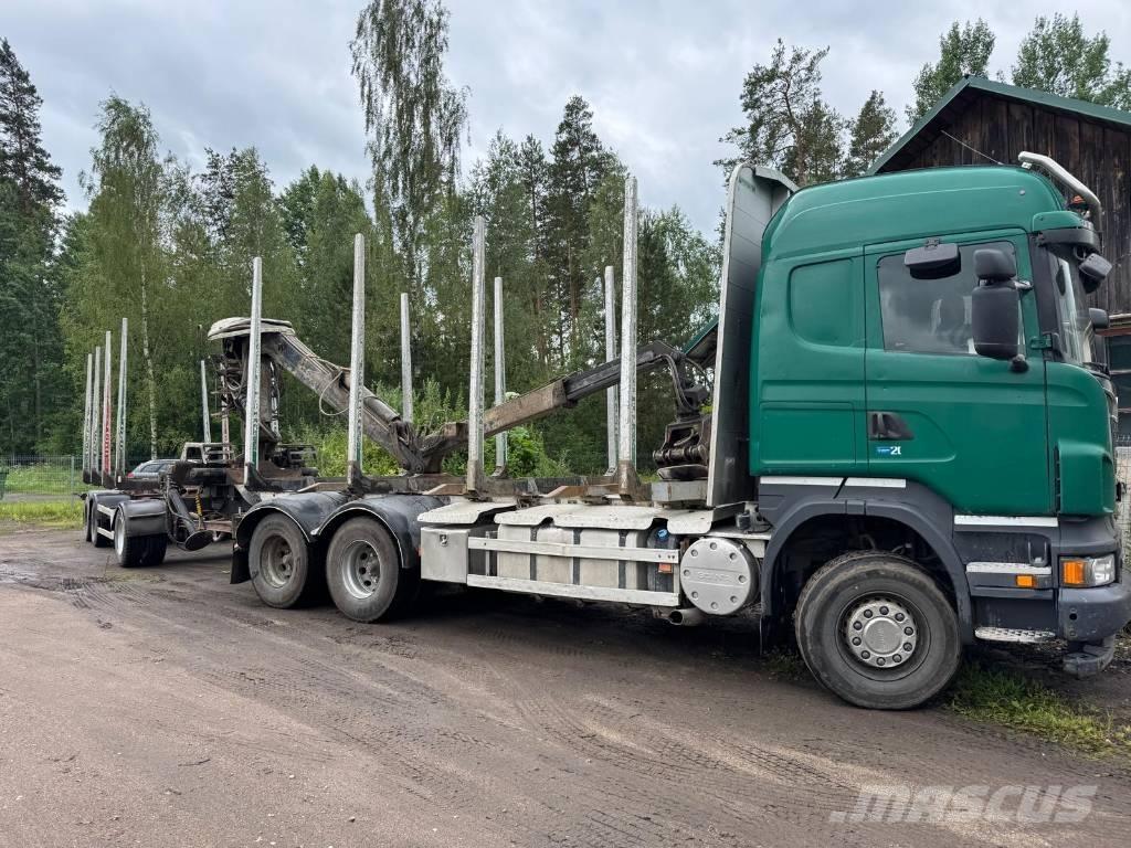 Scania R 500 Rönkszállító teherautók