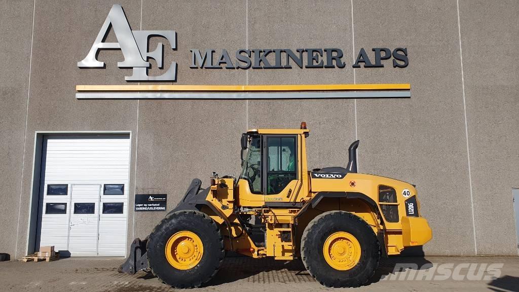 Volvo L 120 G Gumikerekes homlokrakodók