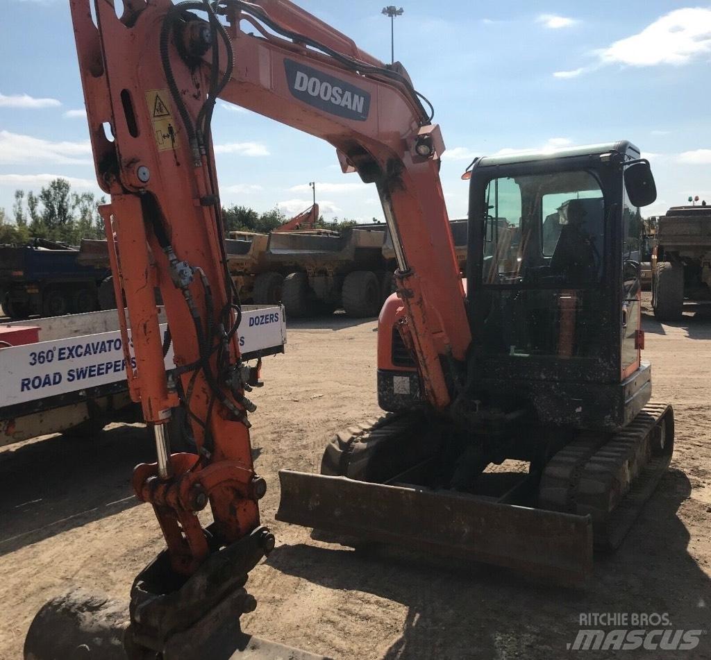 Doosan DX 60 R Mini kotrók < 7t