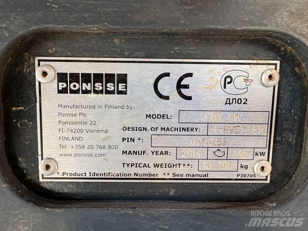 Ponsse Fox Betakarítók