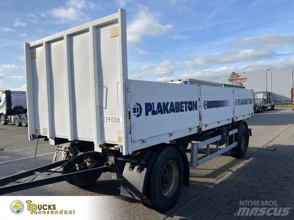 ATM AKF20/3 + 2 AXLE Platós / Ponyvás pótkocsik