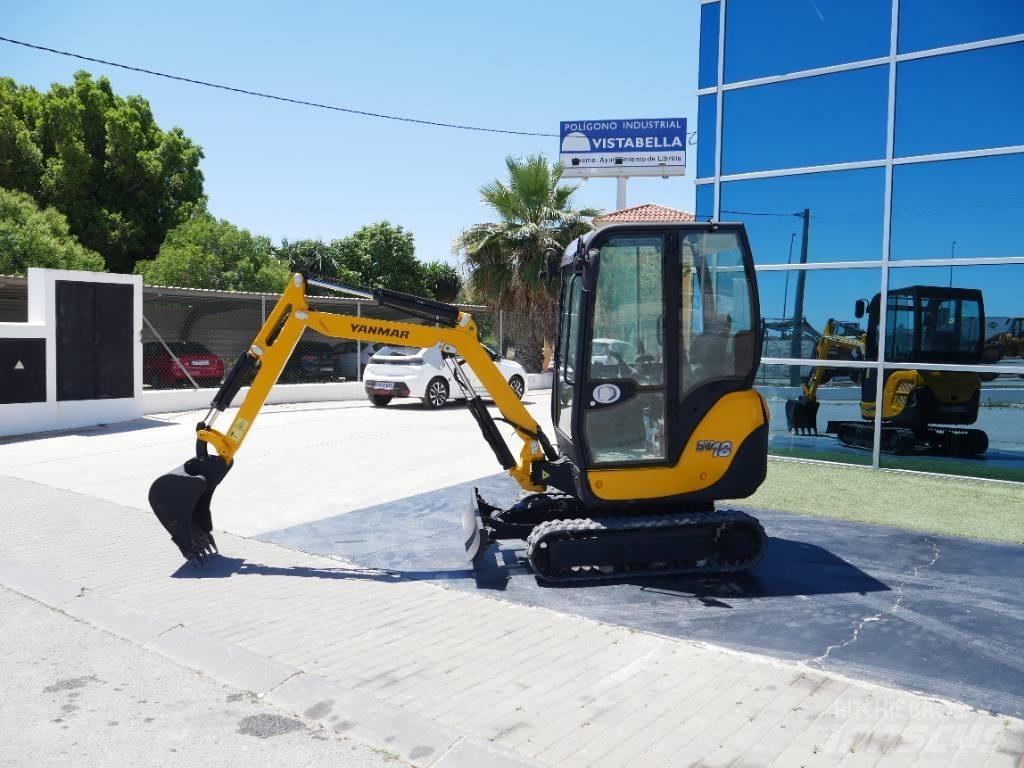 Yanmar SV 18 Mini kotrók < 7t