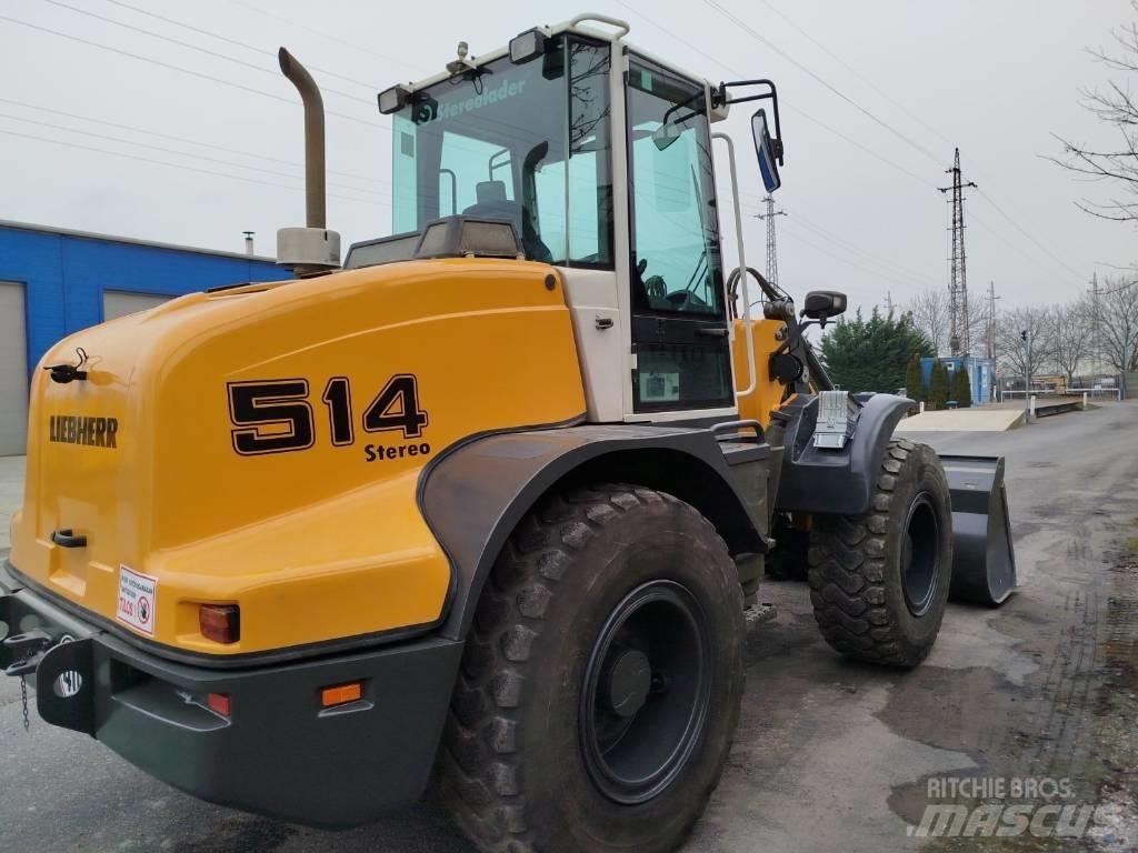 Liebherr L 514 Gumikerekes homlokrakodók