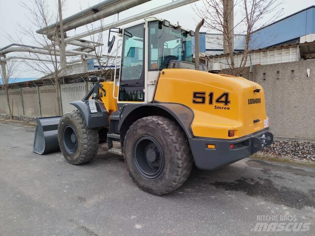 Liebherr L 514 Gumikerekes homlokrakodók
