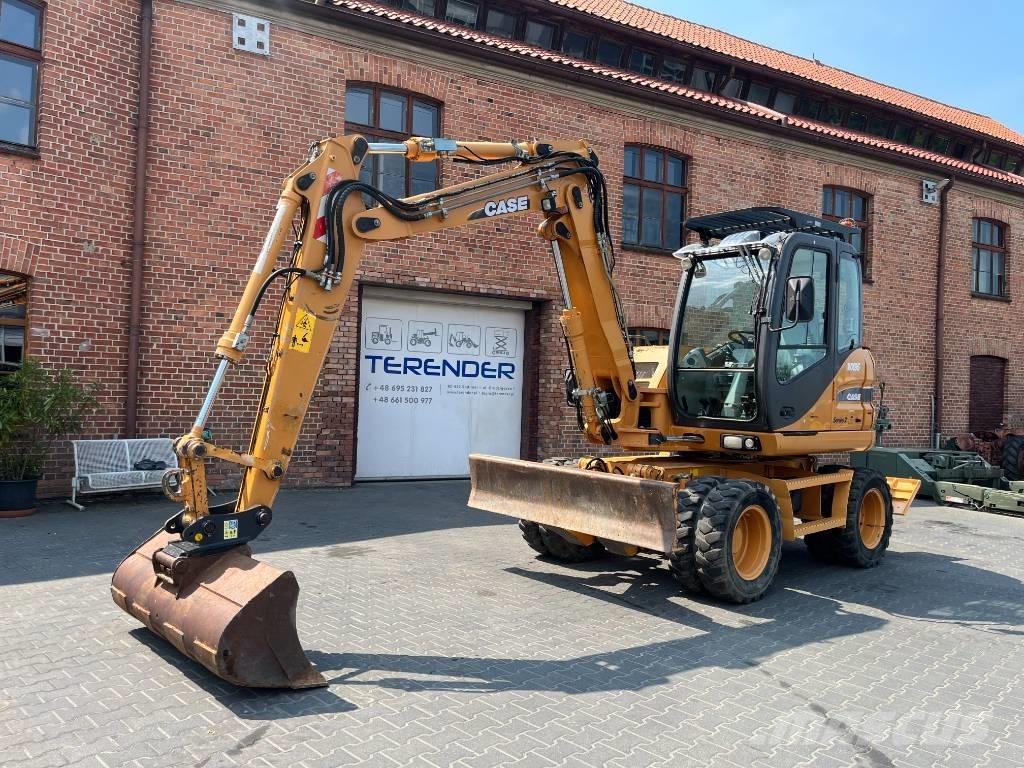 CASE WX 95 Gumikerekes kotrók