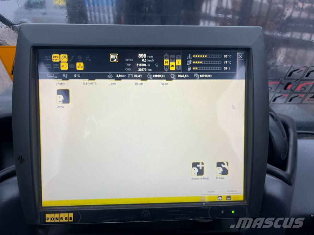 Ponsse Elephant Kihordók