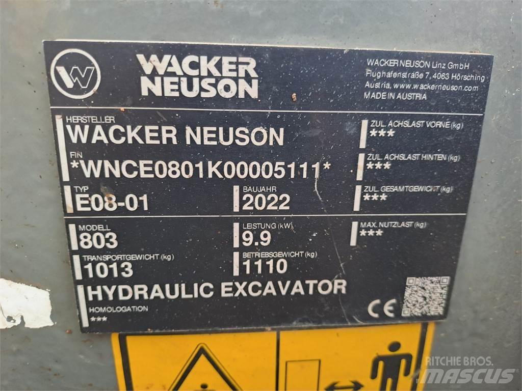Wacker Neuson 803 Lánctalpas kotrók